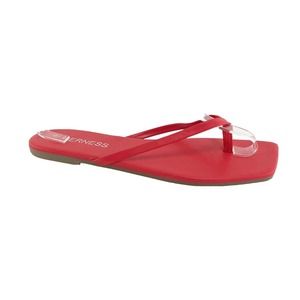 Cute Vegan Beach Wedding Casual BernessThong Sandals Jayla Red 9 M (CC)3082